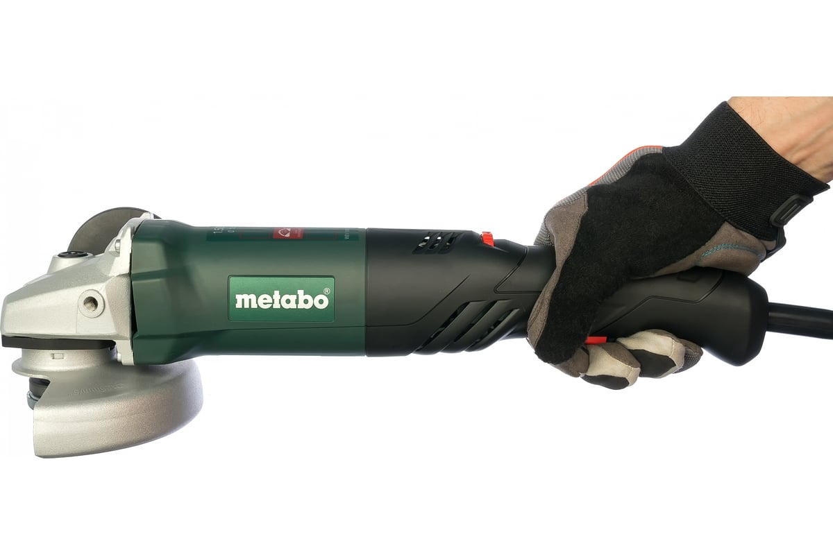 Угловая шлифмашина Metabo WEV 1500-125 Quick RT 601243500