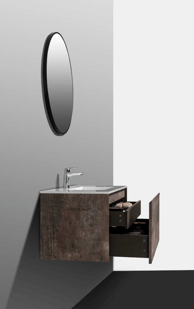 Мебель для ванной Black&White Universe U905.800 80 см stone ash