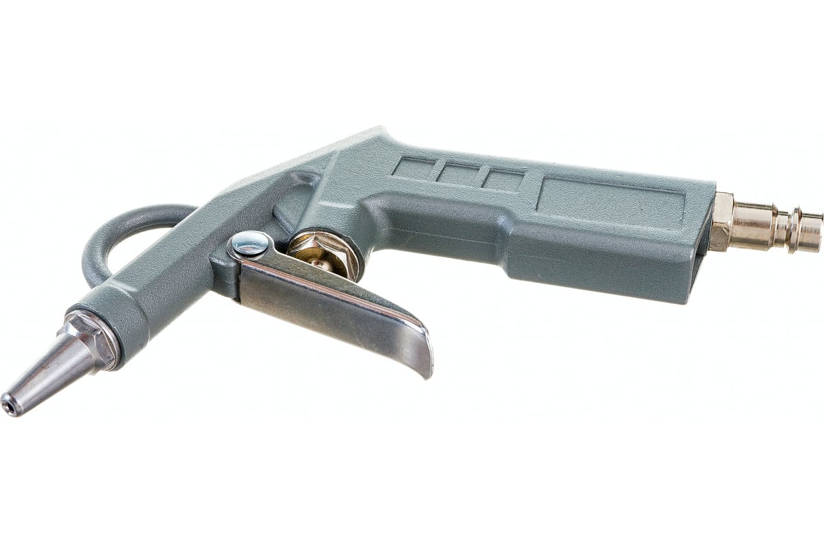 Продувочный пистолет с длинным и коротким носиком Pegas Pneumatic металлический PGS-5107