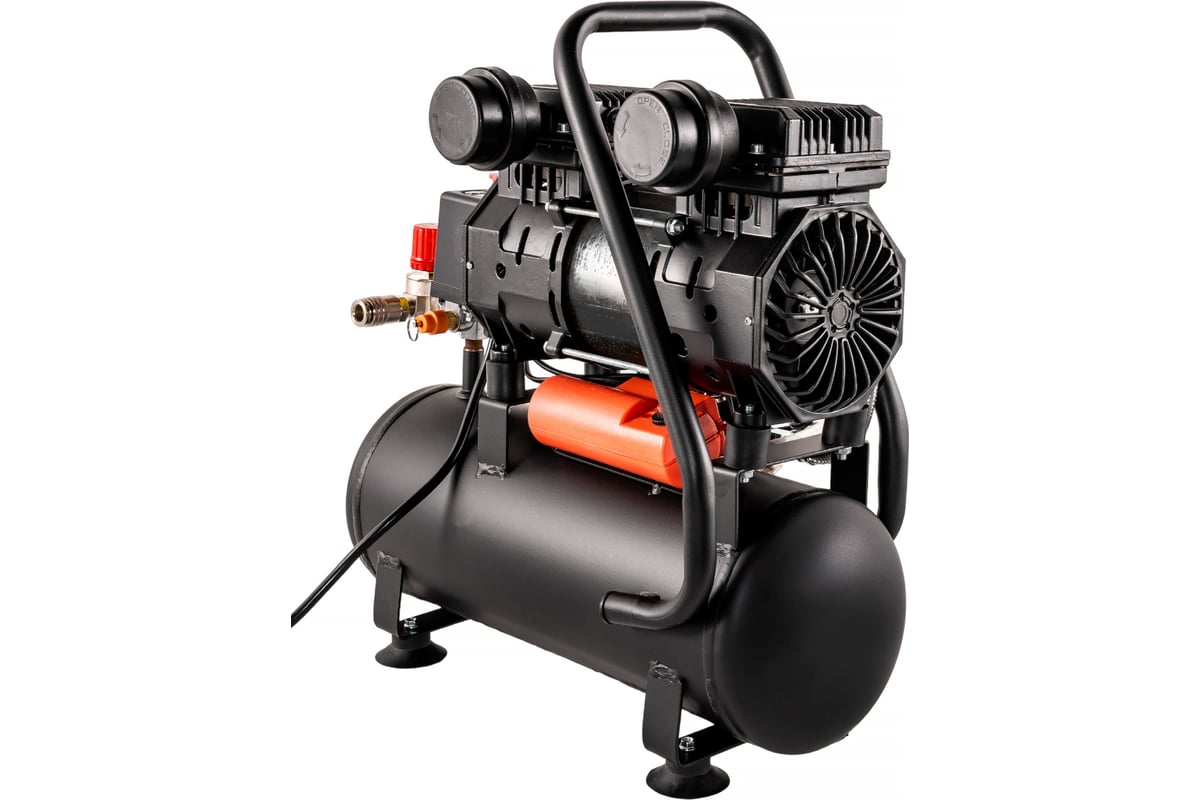 Малошумный безмасляный компрессор Pegas Pneumatic PG-602 профессиональная серия 6619