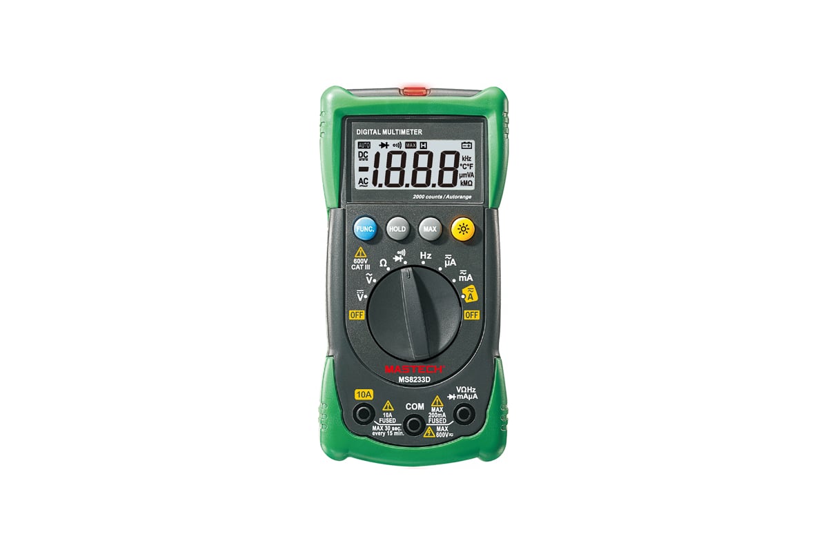 Универсальный мультиметр Mastech MS8233D , автовыбор NCV 13-2070