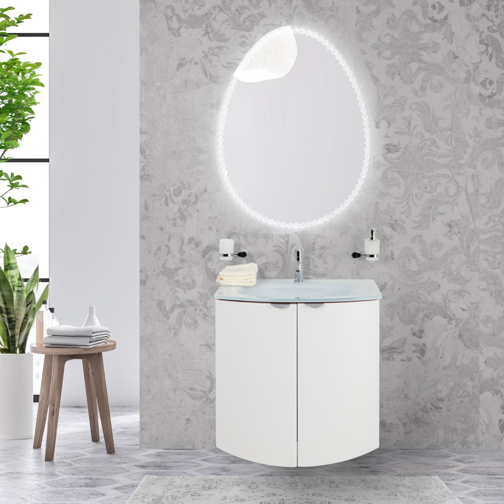Мебель для ванной Cezares Rialto 69 см Bianco Opaco