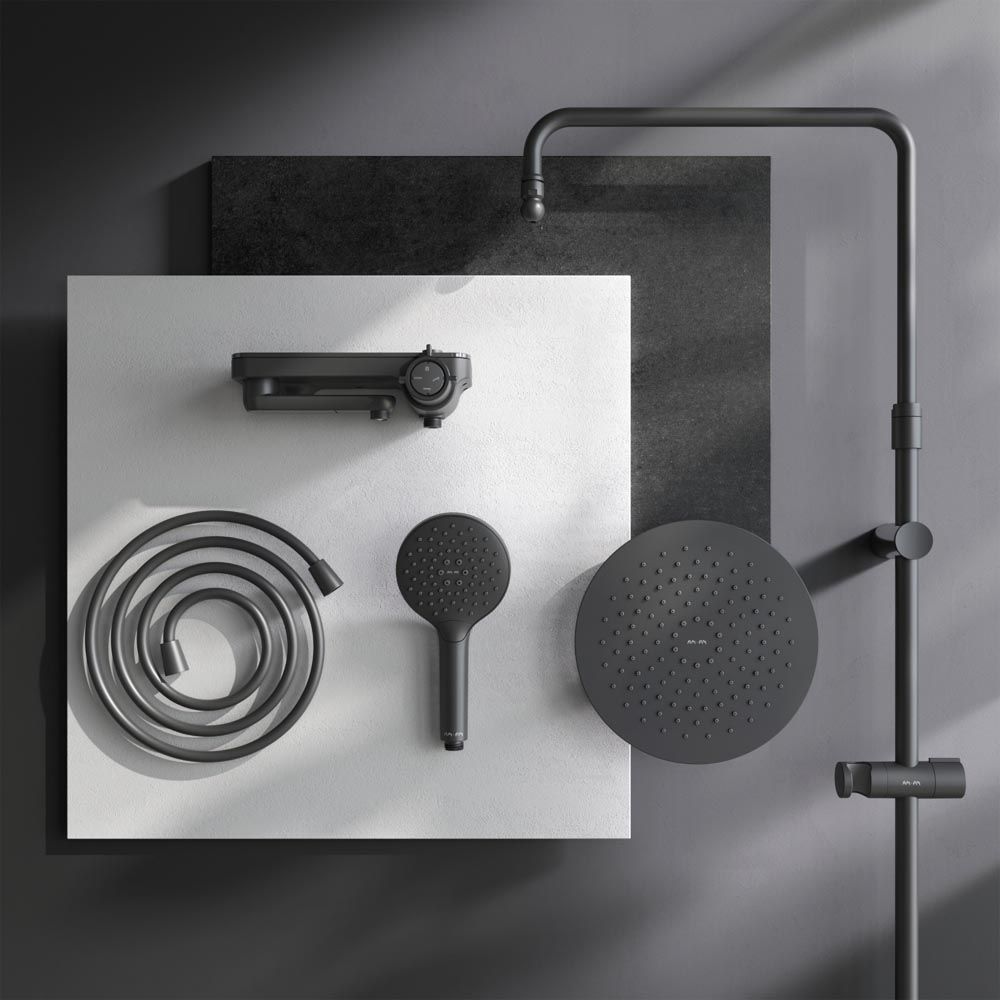 Душевая стойка Am.Pm Like F0780722 черный