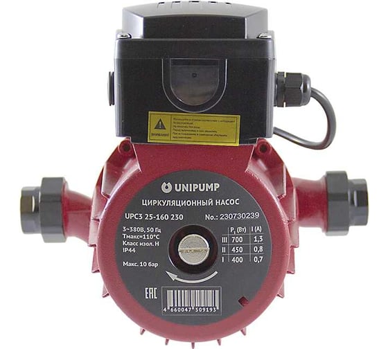 Циркуляционный насос (отопление) UNIPUMP UPC3 25-200 230 10393