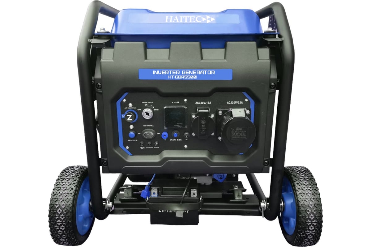 Генератор бензиновый инверторный HAITEC 5500 Вт HT-GBR5500IES