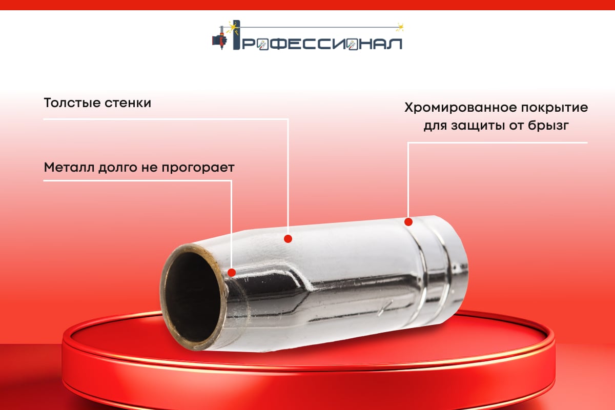 Сопло газовое 15 мм для МВ-25 Профессионал 0403