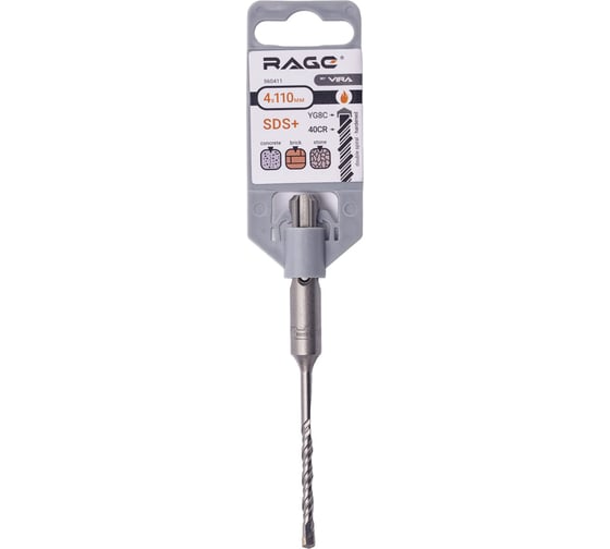 Бур (4х110 мм; SDS+) RAGE by VIRA 560411