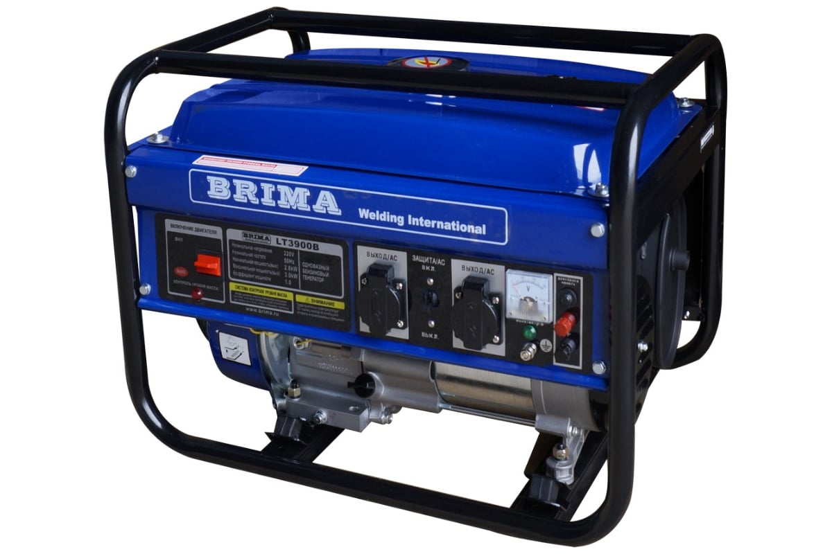 Бензиновый генератор Brima LT 3900 B ручной запуск 0009777