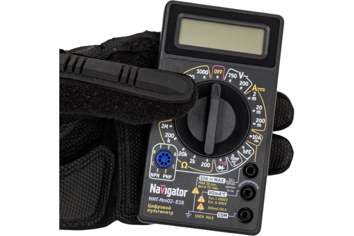 Мультиметр Navigator NMT-Mm02-838 82432