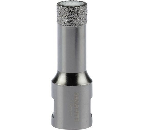 Коронка алмазная вакуумная пайка 16 мм, M14 Graphite 55H304