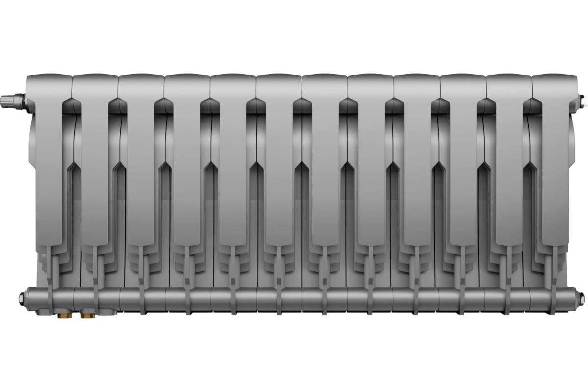 Радиатор Royal Thermo BiLiner 350/Silver Satin VDR - 12 секций НС-1309717