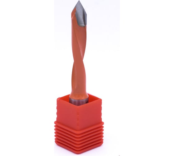 Сверло присадочное монолитное сквозное ZY-V110204L (8х70 мм; хв-к 10 мм; левое вращение) МНОГОФРЕЗ 6581