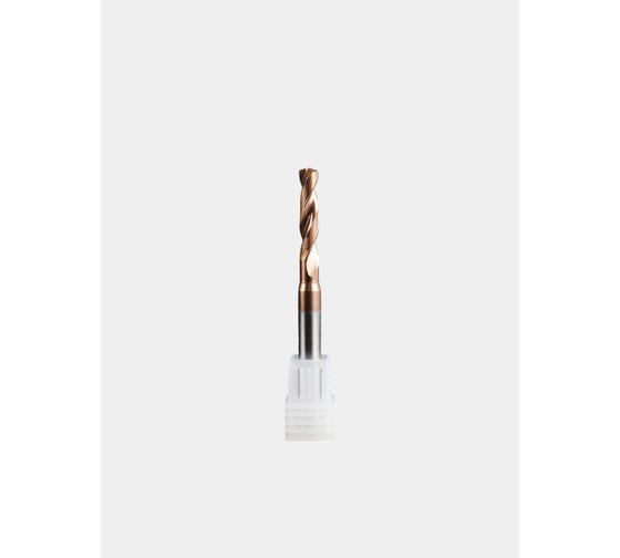 Сверло твердосплавное ц/х РОСИНСТРУМЕНТ 5.0x6х28x66 3D без подачи СОЖ TiSiN 350062866