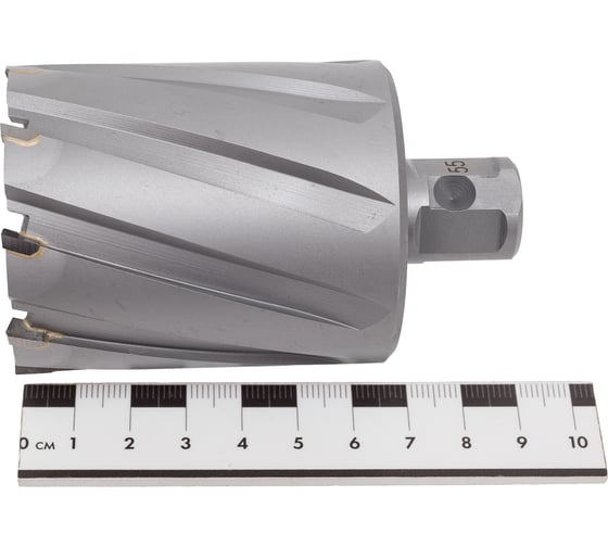 Сверло кольцевое UNIVERSAL 55х55 мм, TCT, Weldon 19/One-touch Euroboor HMLU.550