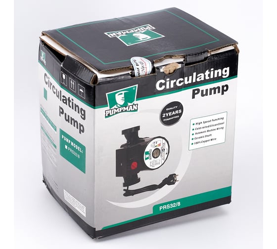 Циркуляционный насос Pumpman трехскоростной PRS32/8 (180mm)