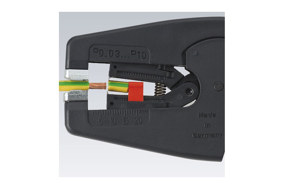 Автоматический инструмент для снятия изоляции Knipex MultiStrip 10 KN-1242195SB