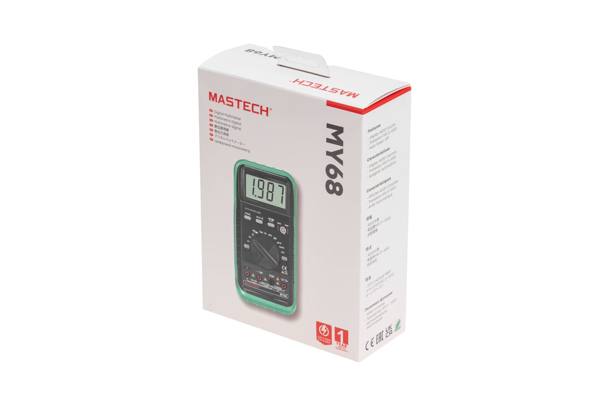 Универсальный мультиметр Mastech my68 13-2058
