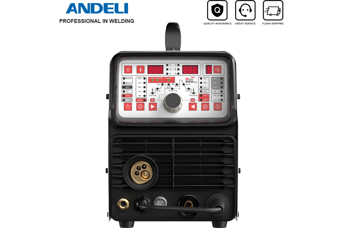 Сварочный аппарат Andeli mct-520 dpl pro 6 в 1 ADL20-603