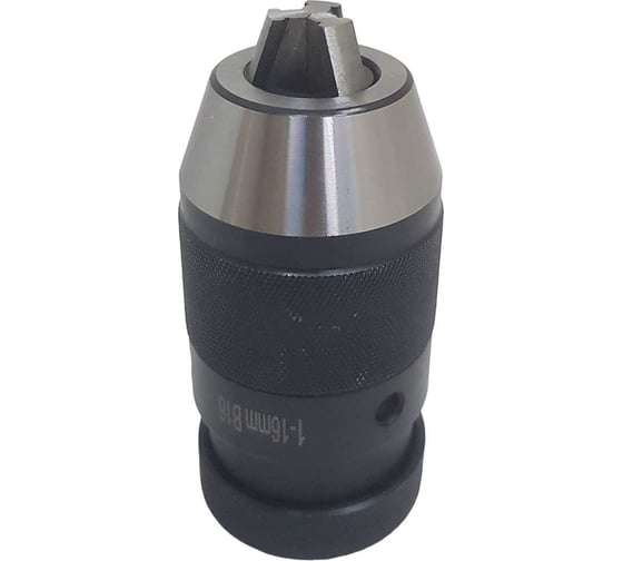 Патрон сверлильный быстрозажимной Partner B16-1-16 диапазон 1-16мм, посадка B16 507116