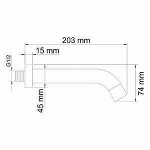 Душевой набор WasserKRAFT Dinkel A175819