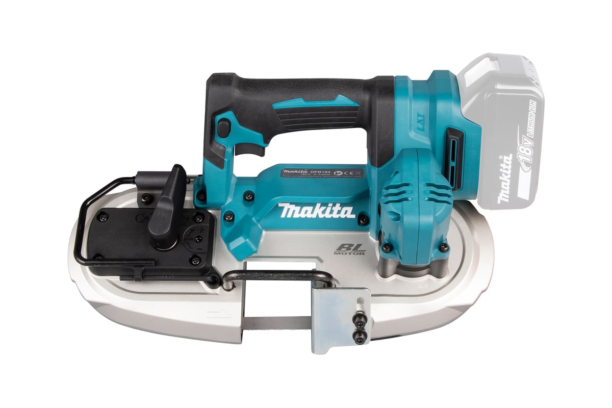 Ленточная аккумуляторная пила Makita 18В, Li-ion DPB184Z