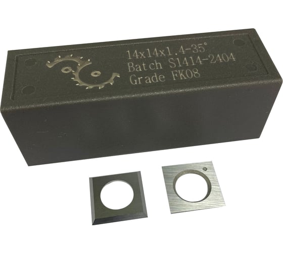 Нож сменный квадратный твердосплавный FHONK 4x14x1.4 35º HW (упаковка 10шт) 141414FK08-10