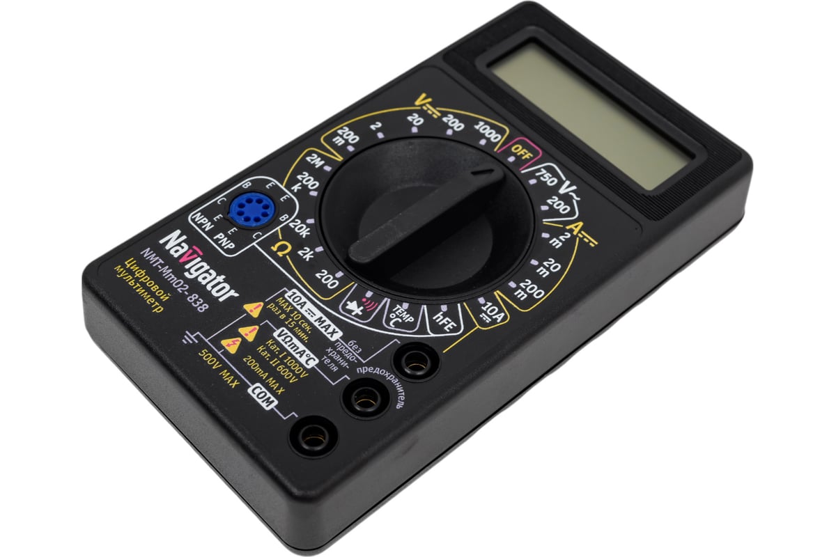 Мультиметр Navigator NMT-Mm02-838 82432