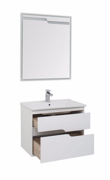 Мебель для ванной Aquanet Модена 75 см белый