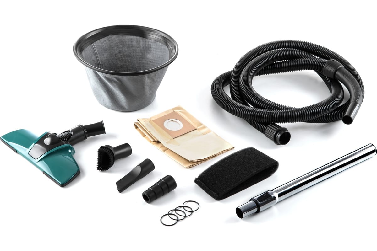 Пылесос Hammer Flex PIL30A 1400Вт, 30л, розетка для электроинструмента 196423