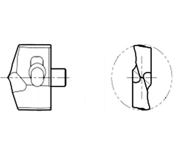 Головка сменная для корпусного сверла DESKAR HCD 15.97-J006 00-00051746