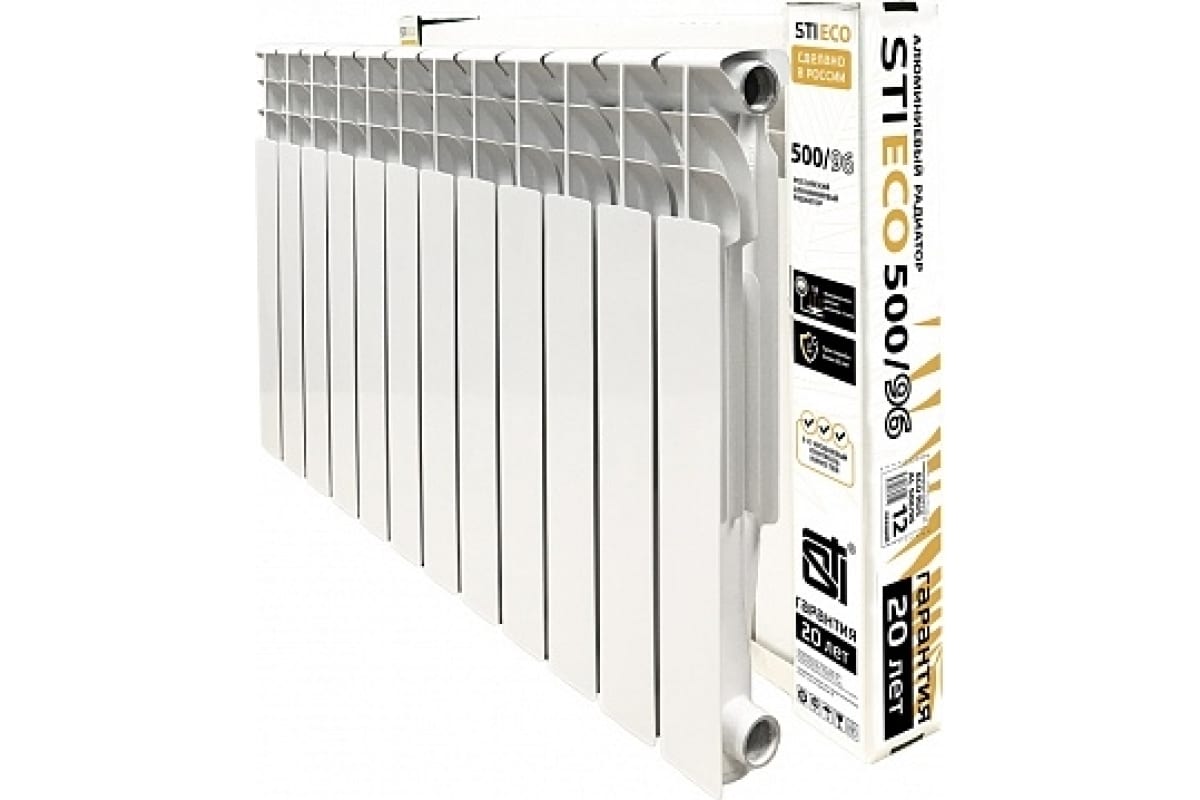 Радиатор STI AL ECO RUS 500/96 12 секций ТТ000015891