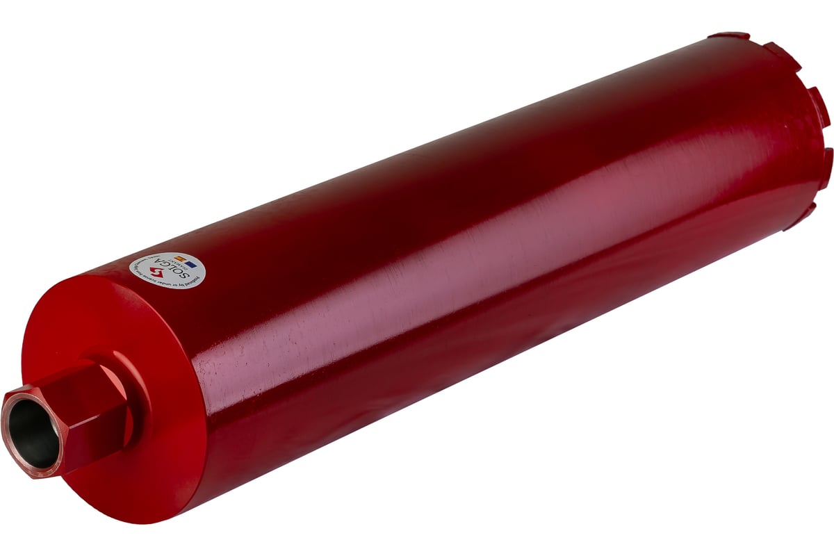 Коронка алмазная Ag 132х500 мм, 1 1/4" Solga Diamant SDAg132.500