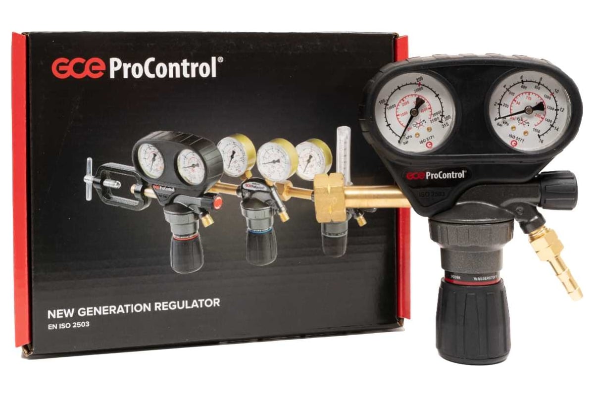 Редуктор для водорода ProControl HYDROGEN 200/10 GCE PC0780625
