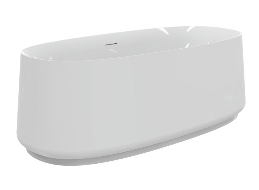 Акриловая ванна Cezares Lux CZR-LUX-CENTRAL-170-82-58 170x82 см белый глянцевый