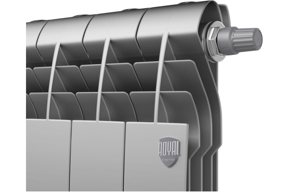 Радиатор Royal Thermo BiLiner 500 /Silver Satin VR - 10 секций НС-1196687