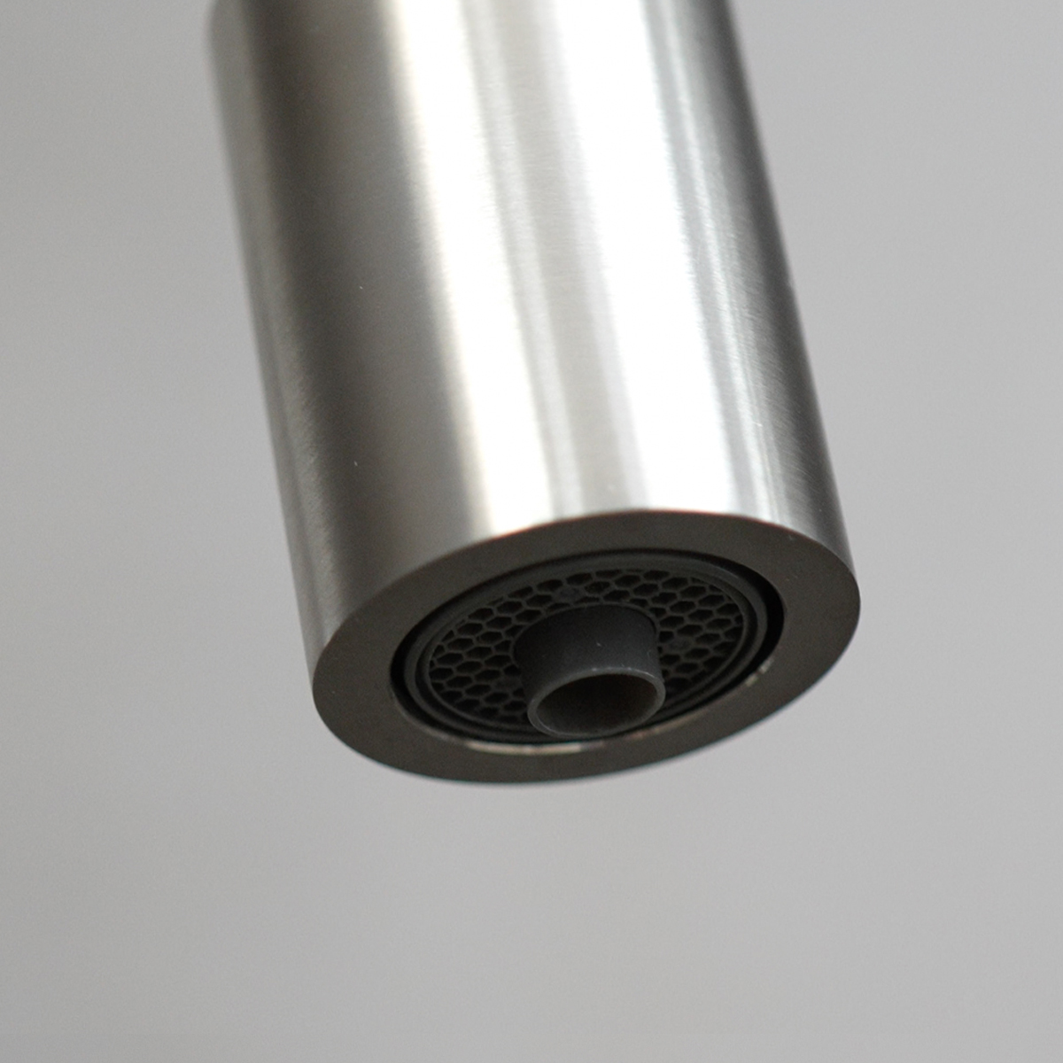 Смеситель для кухни Lemark Expert LM5083S-Gray с подкл. к фильтру, сталь/серый