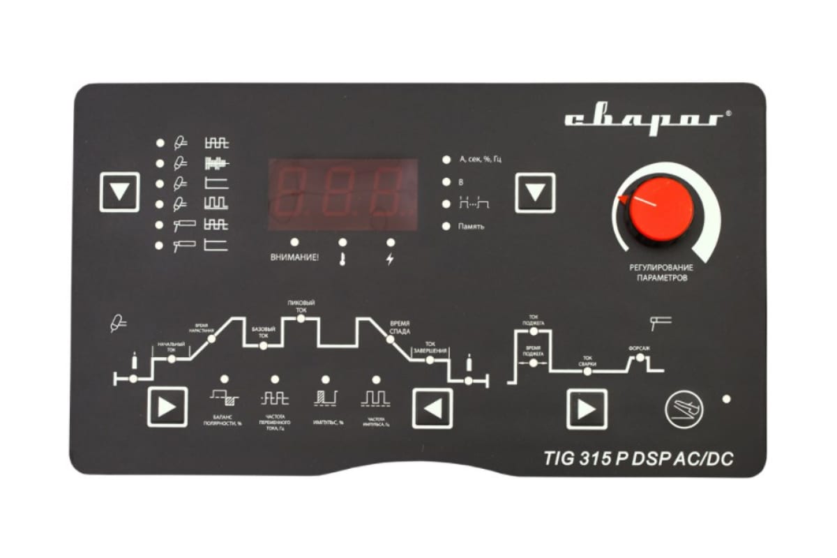Сварочный инвертор Сварог TECH TIG 315 P DSP AC/DC E106 00000091015