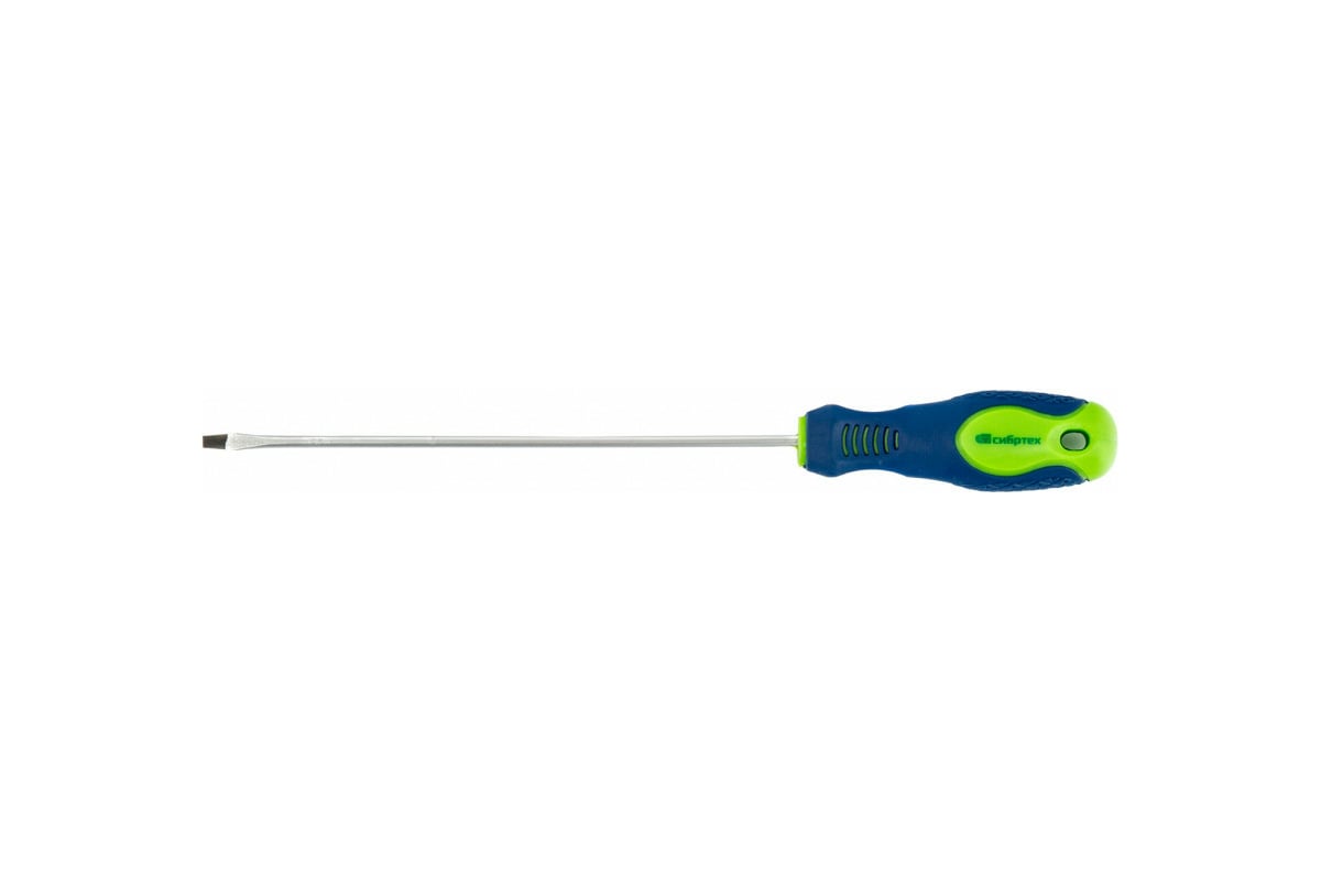 Отвертка Сибртех SL3x150 мм, CrV, 2-х компонентная рукоятка 11859