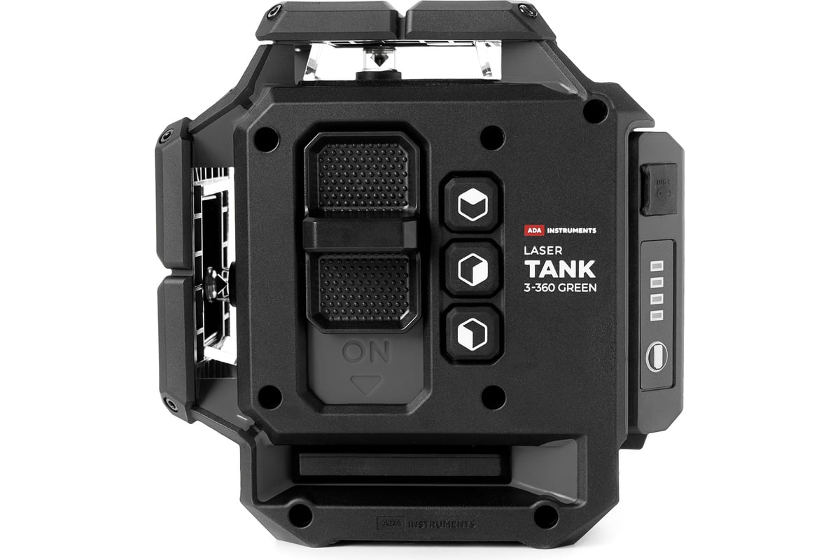 Профессиональный лазерный уровень ADA LaserTANK 3-360 GREEN basic edition А00633