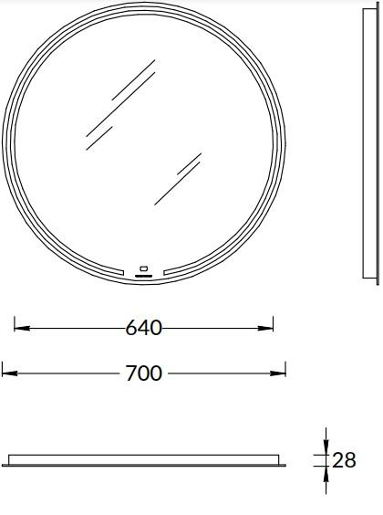 Мебель для ванной Kerama Marazzi Modula 70 см арабика