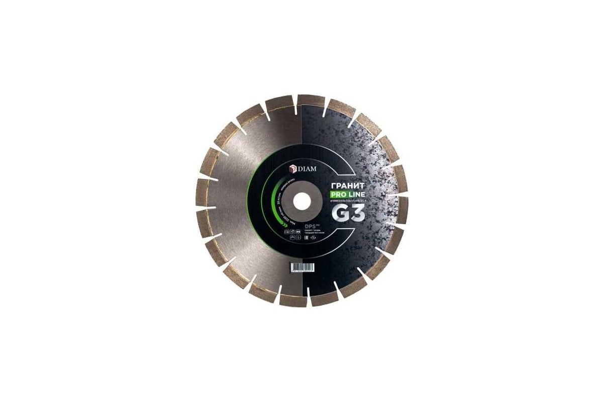 Диск Гранит Pro Line G3 400(410)x3,5x15x60/25,4 мм Diam 30669