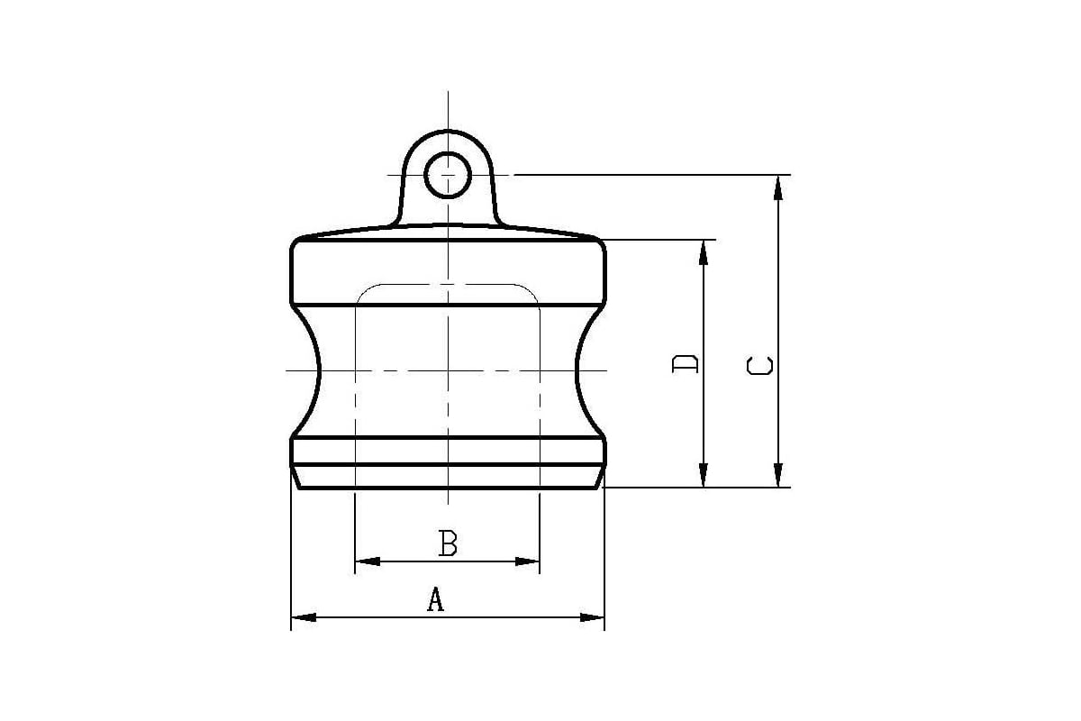 Алюминиевый камлок Гроссис тип DP 2 1/2" Гроссис 7010134