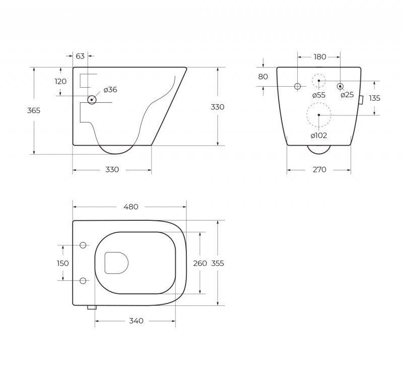 Подвесной унитаз Belbagno Due BB3103CHR-BS/SC с функцией биде, белый