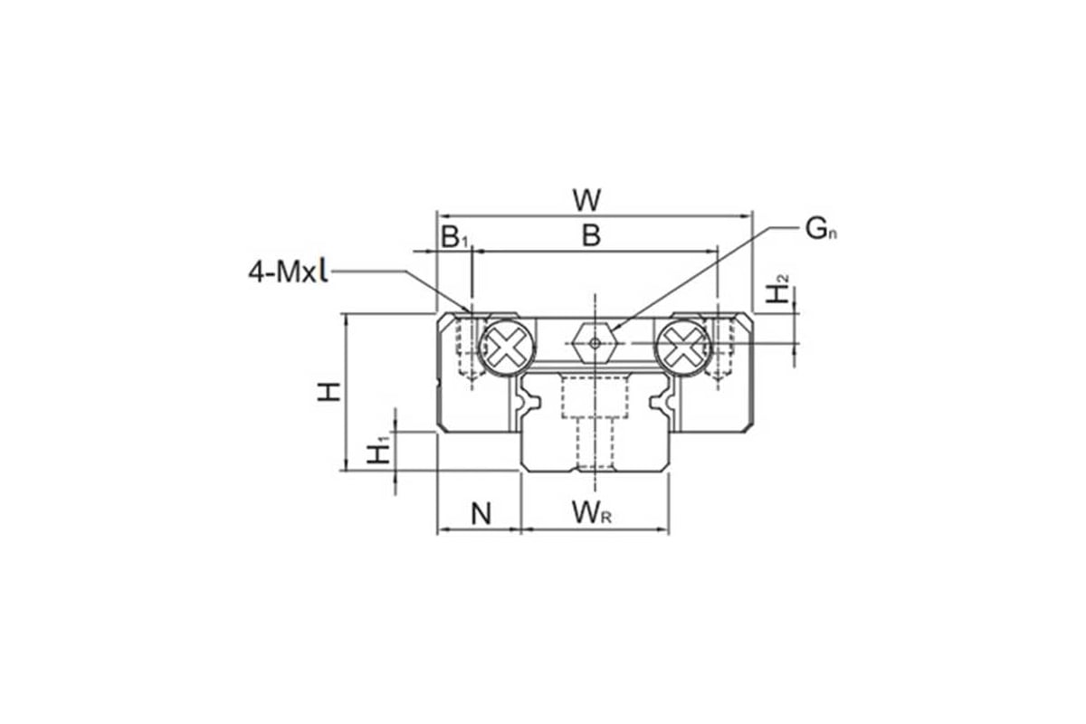 Каретка ISKRA MGW12CZ0H
