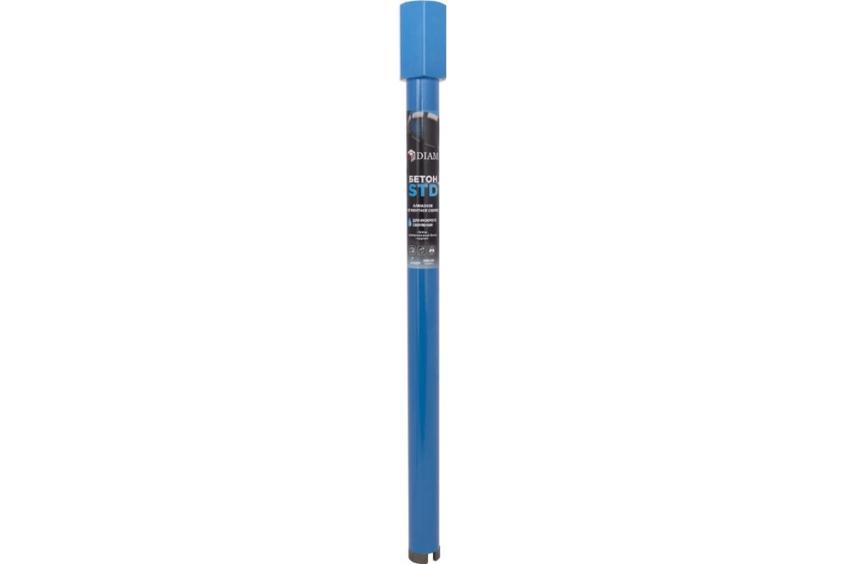 Сверло алмазное Бетон STD САМС 28x450 мм, 3 сегмета, 1 1/4UNC Diam 310104