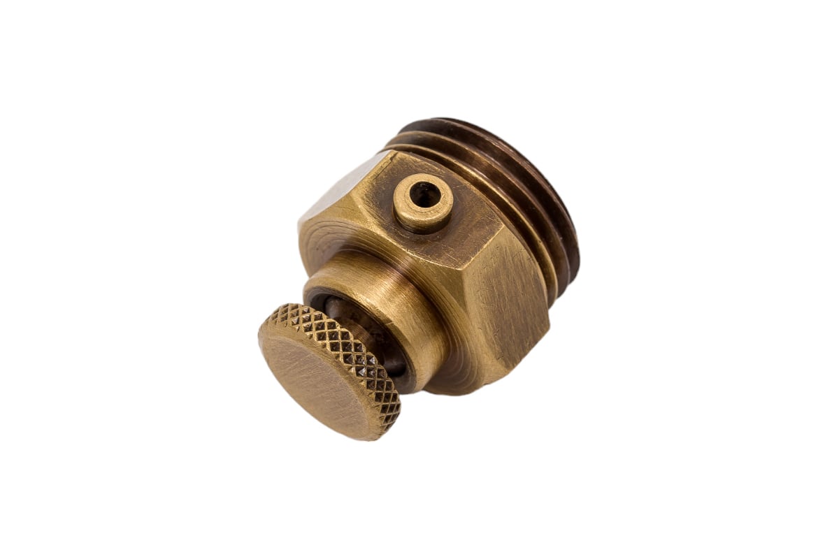 Ручной воздухоотводчик SR Rubinetterie 1/2 ретро, цвет бронза, 0327-1500Z000