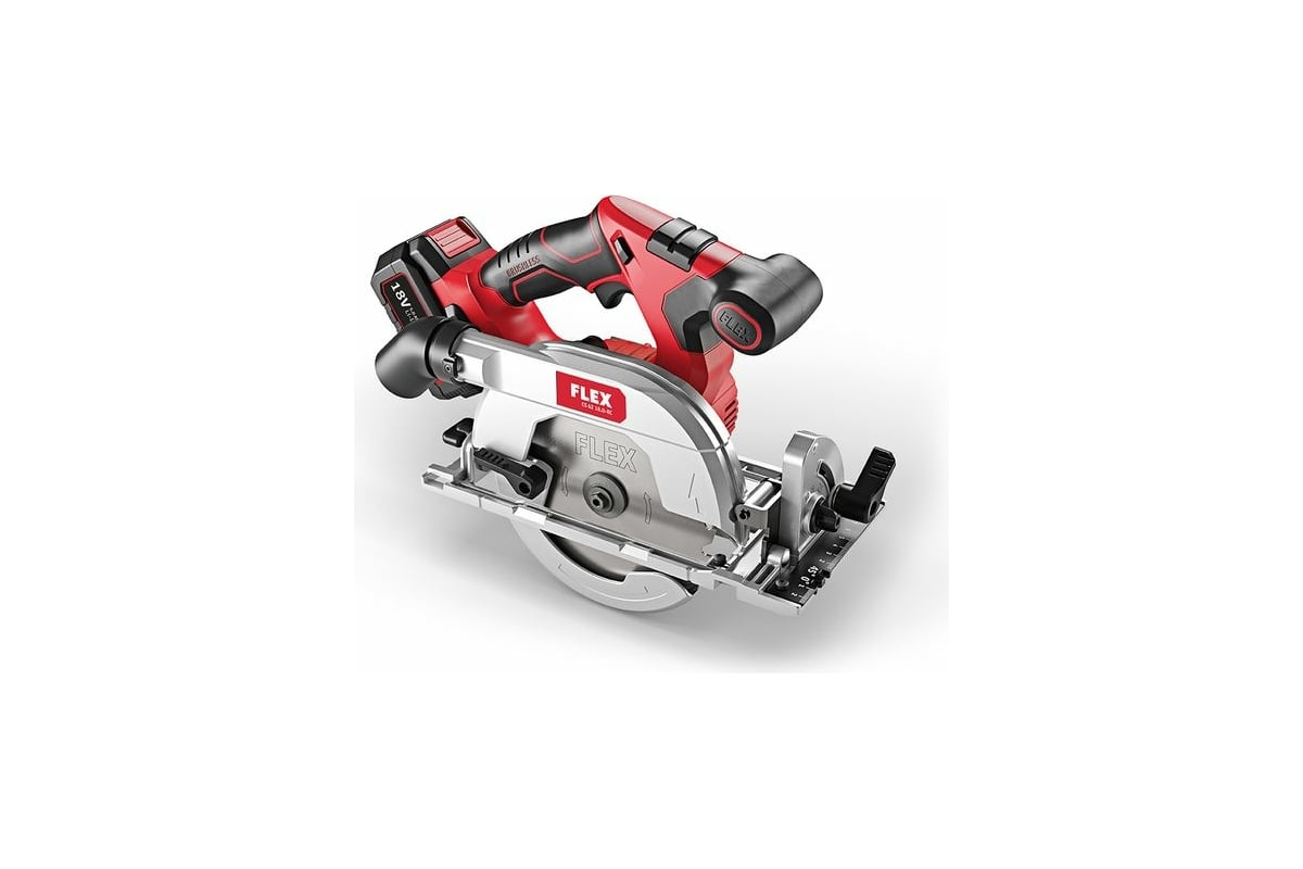 Аккумуляторная дисковая пила с шиной и адаптером Flex CS 62 18.0-EC/5.0 Kit 513326
