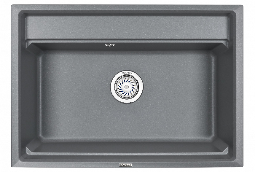 Кухонная мойка Granula Kitchen Space KS-7301 73 см алюминиум