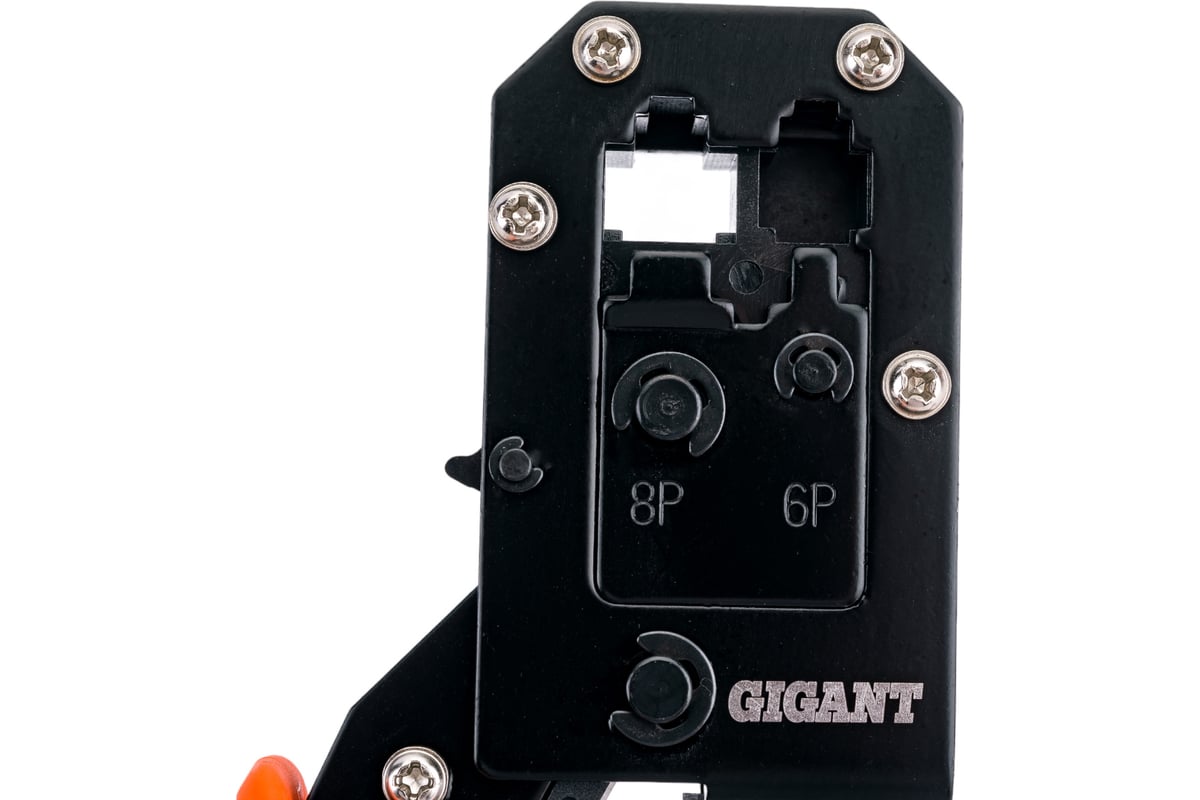 Кримпер для обжима телефонных и компьютерных клемм Gigant RJ11, RJ12, RJ45 GCCT-1