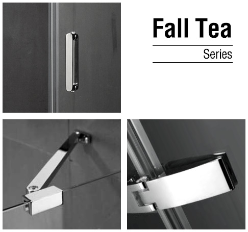 Душевой уголок Gemy Fall Tea S29076 L 90x90